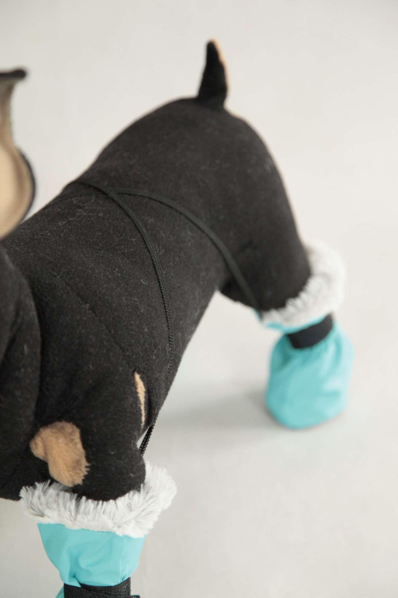 Зимняя обувь для собак Подтяжки Бирюза
