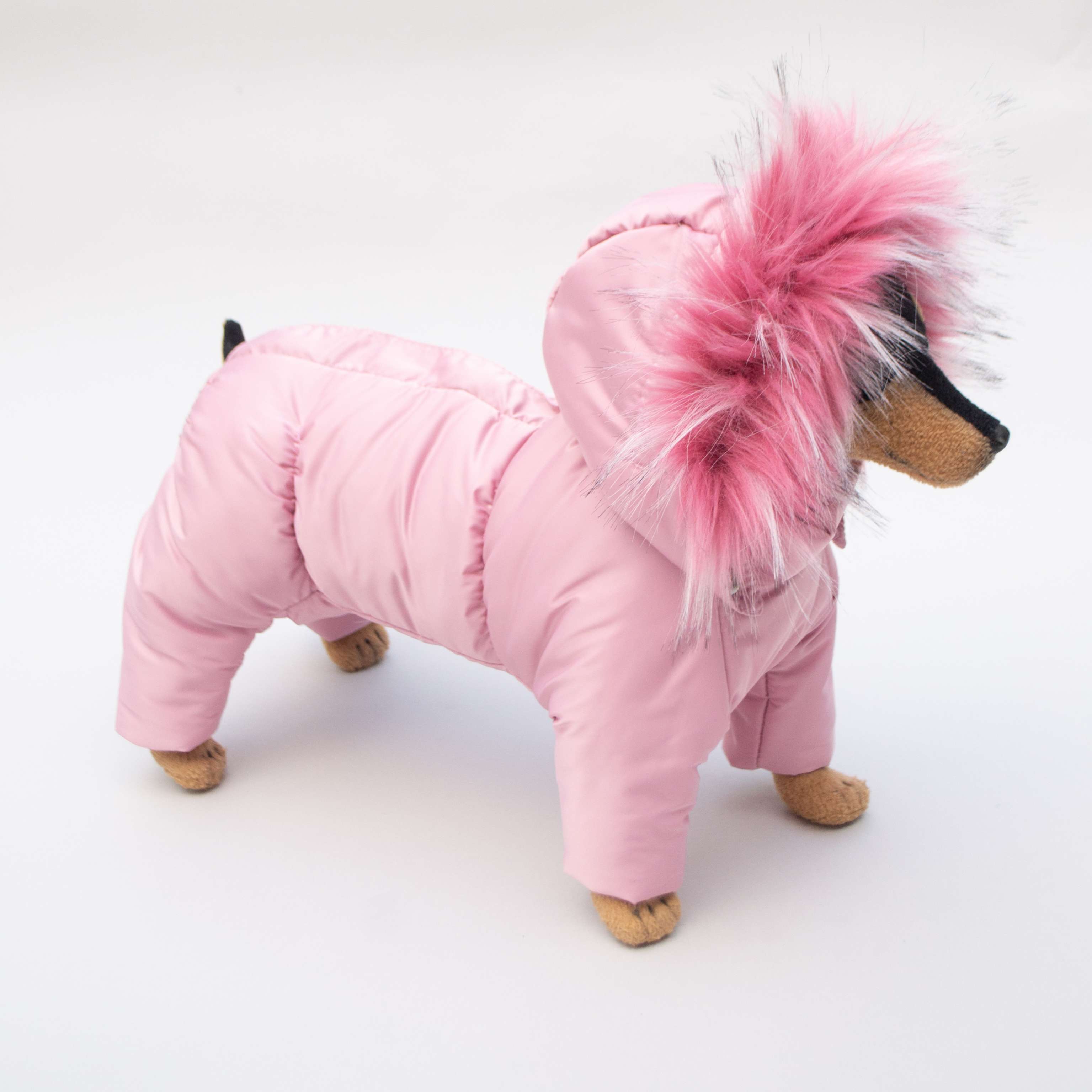 Зимний комбинезон для собак Полярное сияние Клевер на шелке