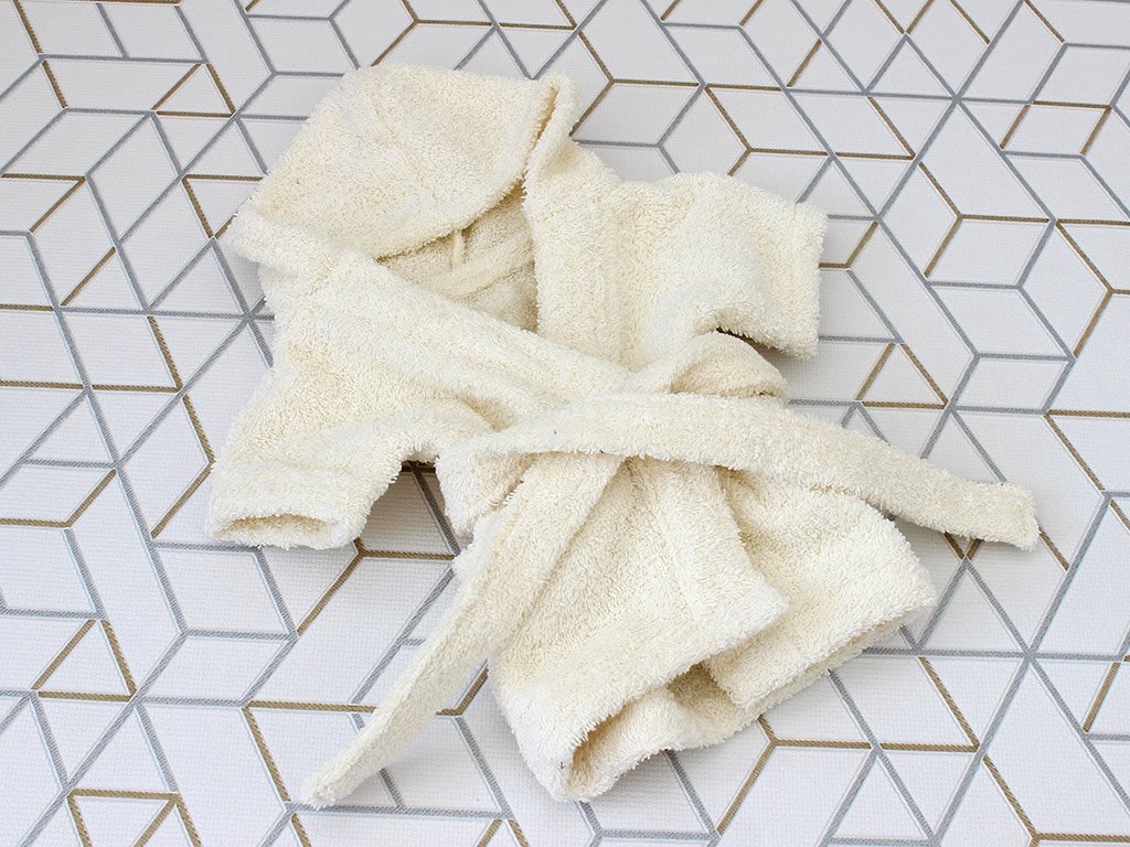 Халат для собак банный махровый
