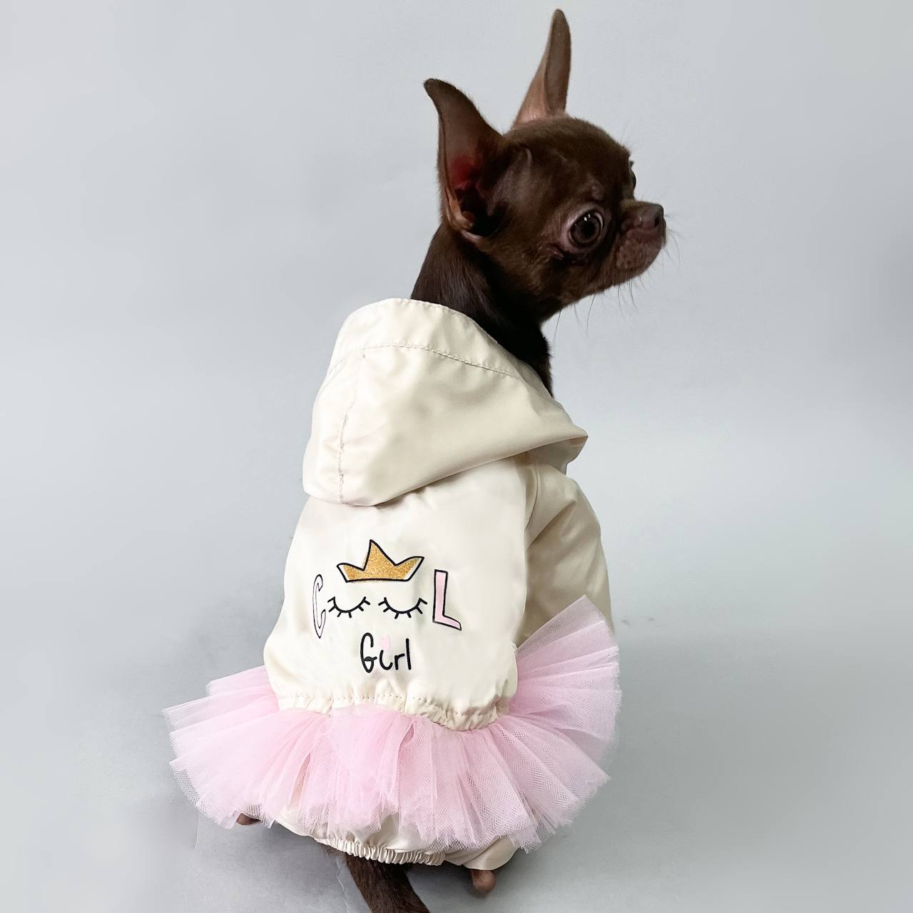 Дождевик для собаки Puffy Cool girl