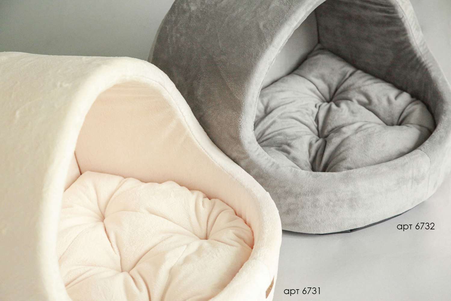 Домик для собаки круглый Puffy Милк