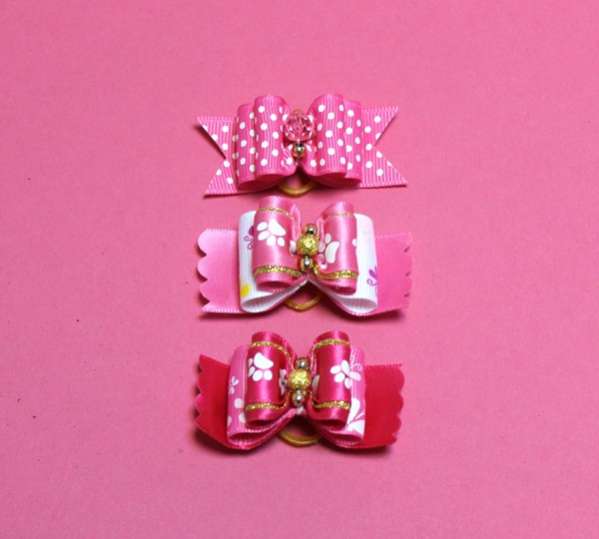 Бантик для собак Ажур