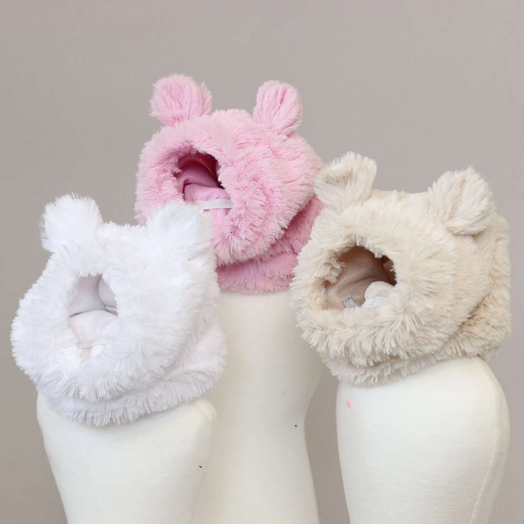 Шапка для собаки Капор Puffy Гамми Белый