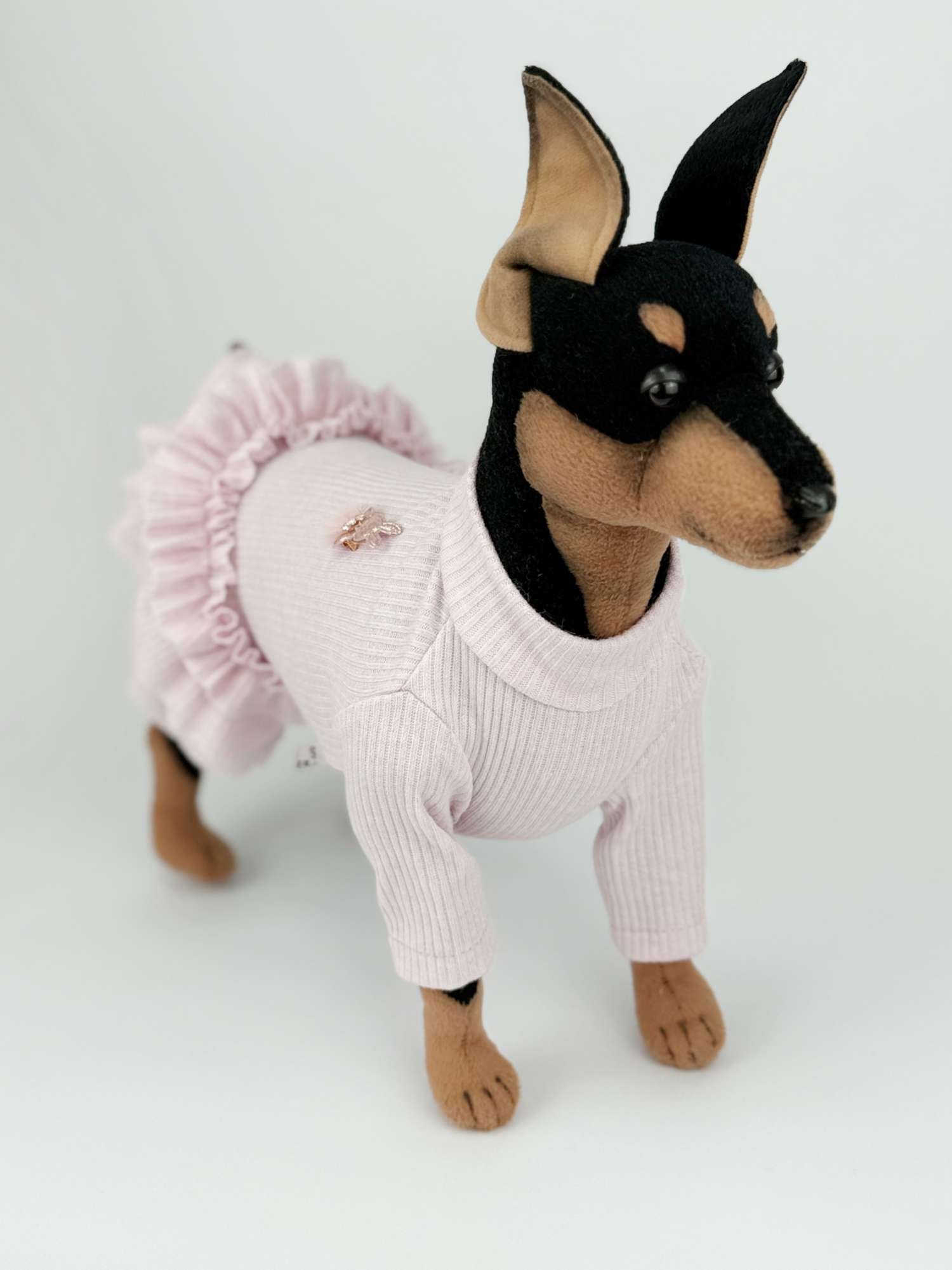 Платье Puffy Лапша Пион