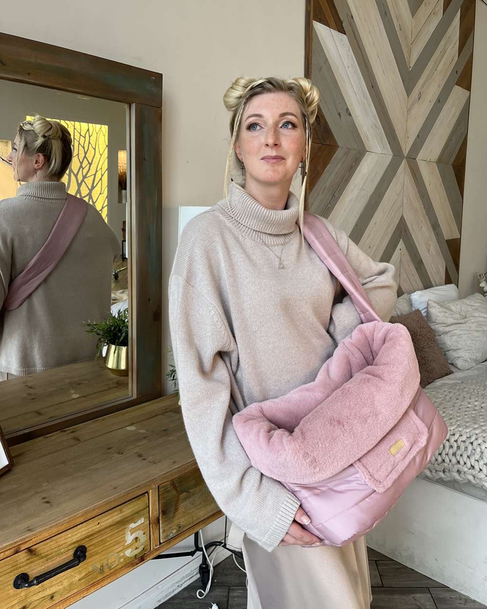 Сумка-мешок для собак Puffy Уют пудра