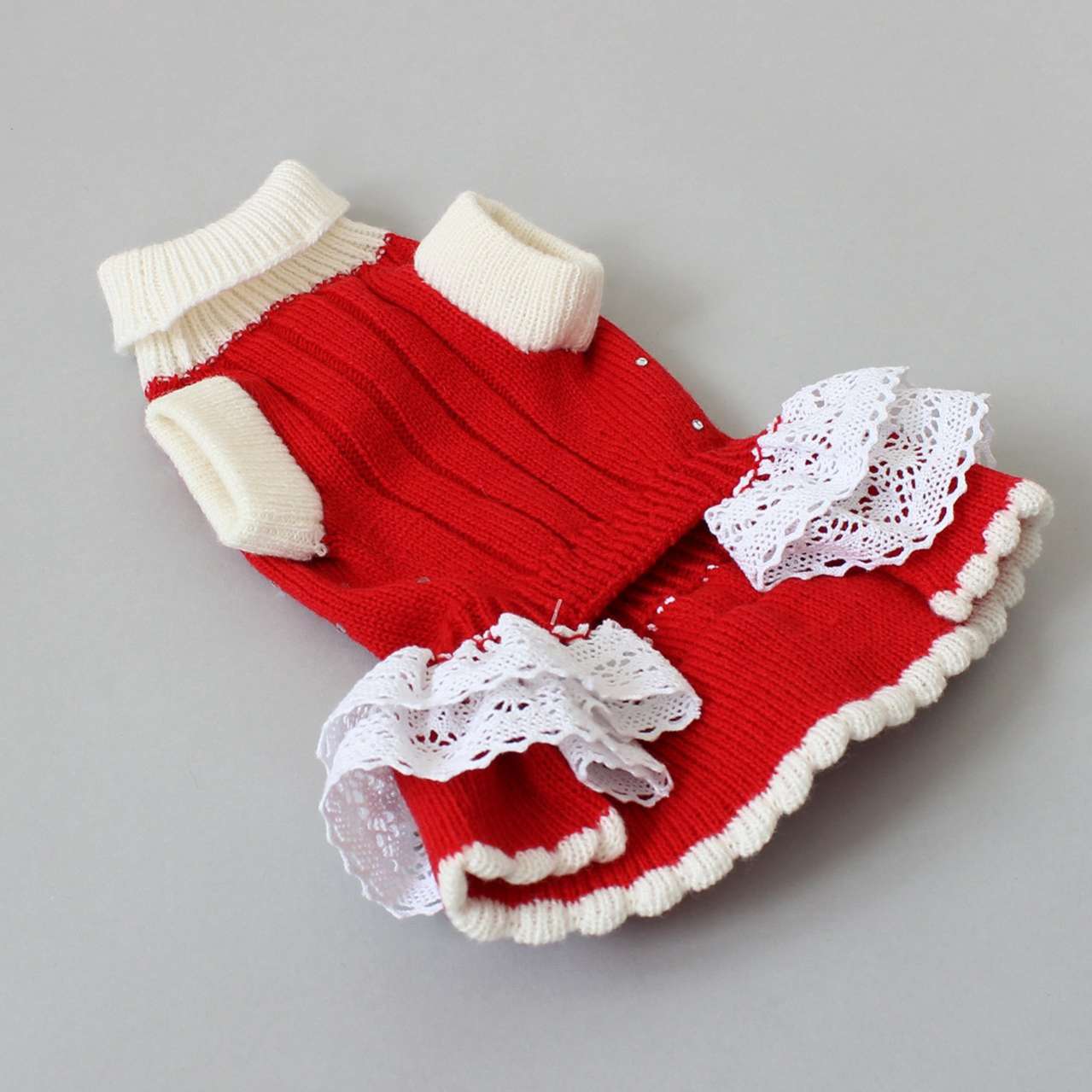 Шерстяное платье для собак Puffy Мэри