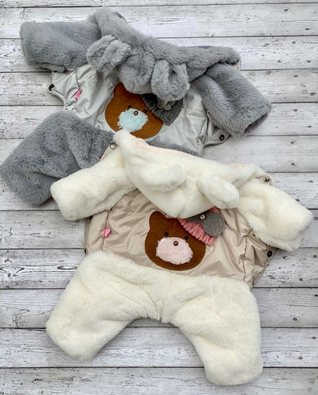 Шуба для собак Premium Тедди