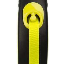 Рулетка для собак на ленте Flexi New Neon