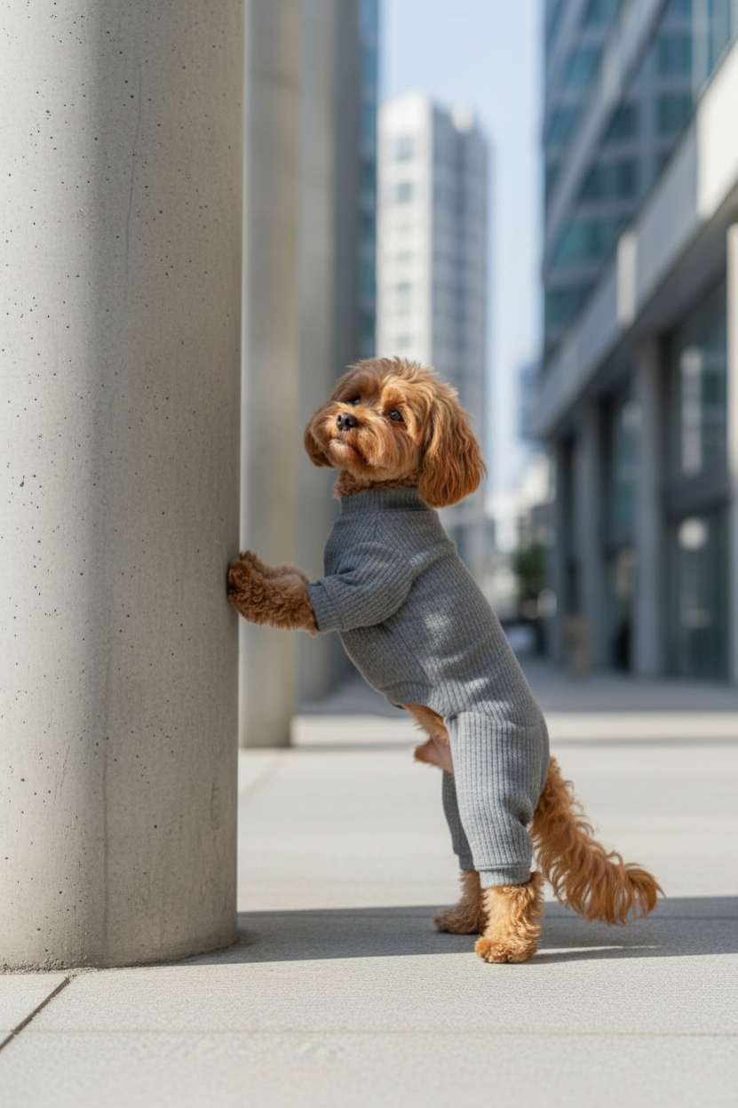 Костюм-боди Puffy Лапша Графит