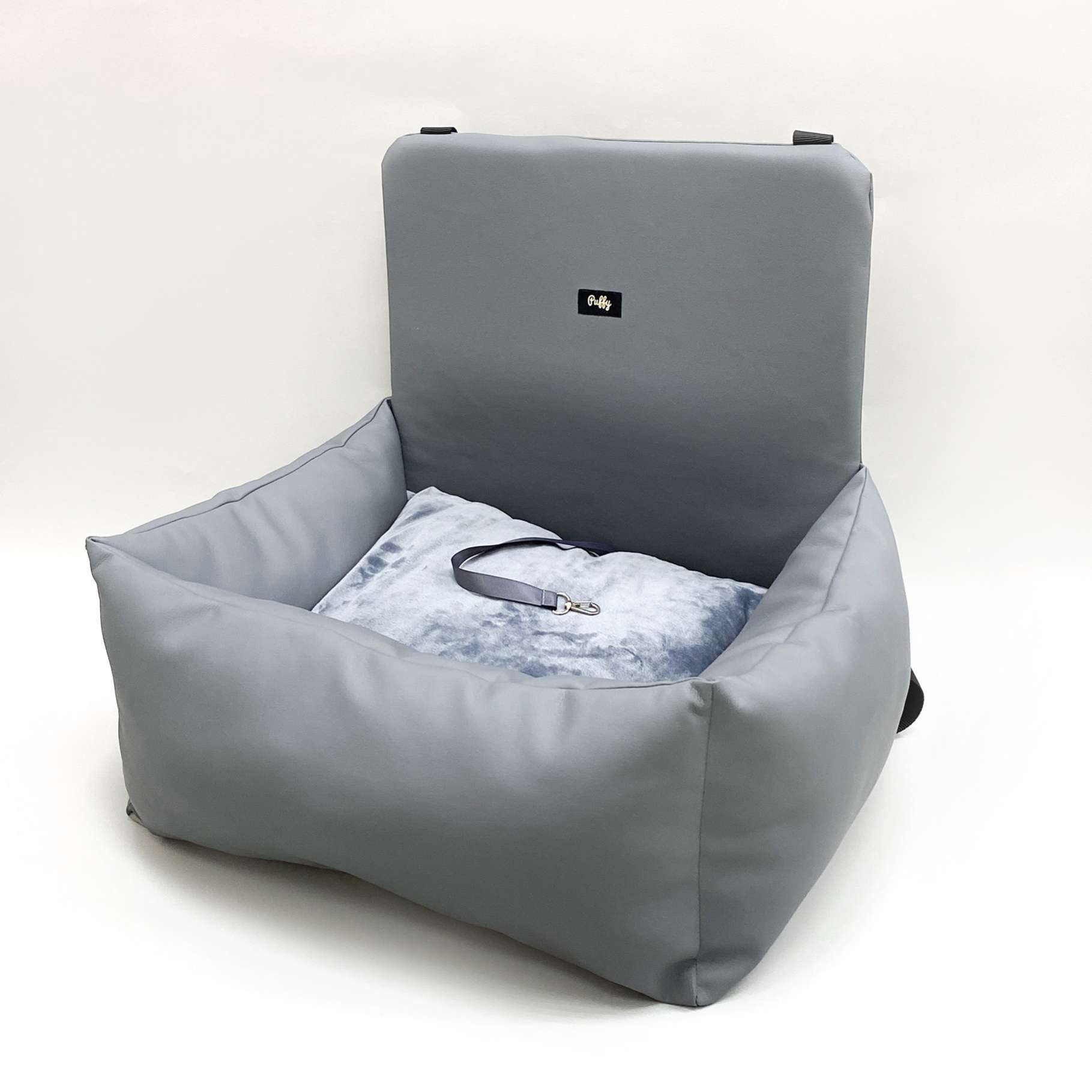 Автокресло для собаки Puffy Каен серое
