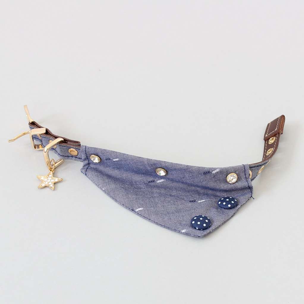 Ошейник для собак Pet Ковбой со стразами