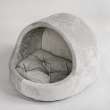 Домик для собаки круглый Puffy Пепел