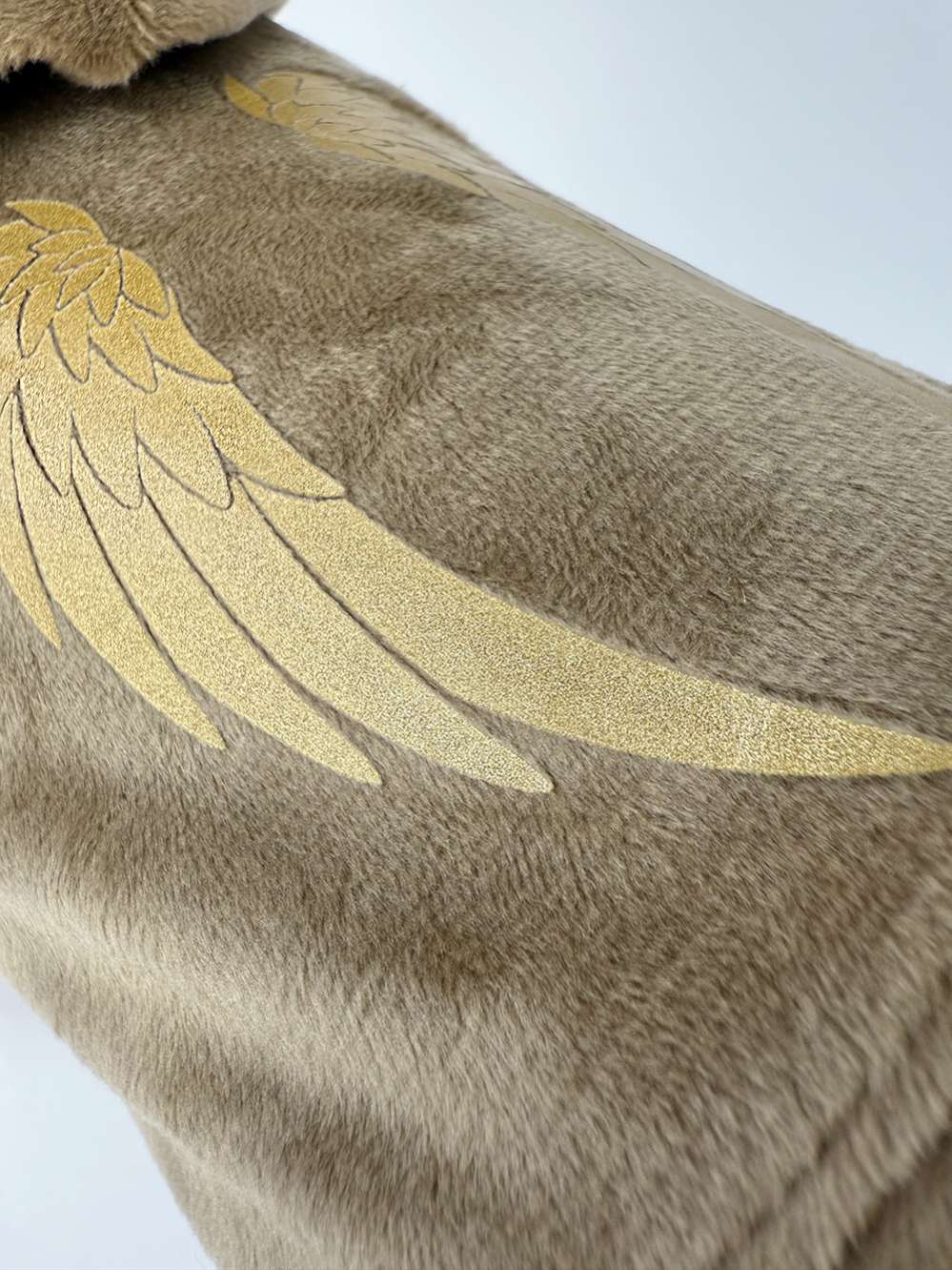 Велюровый костюм для собак Puffy Крылья шоко