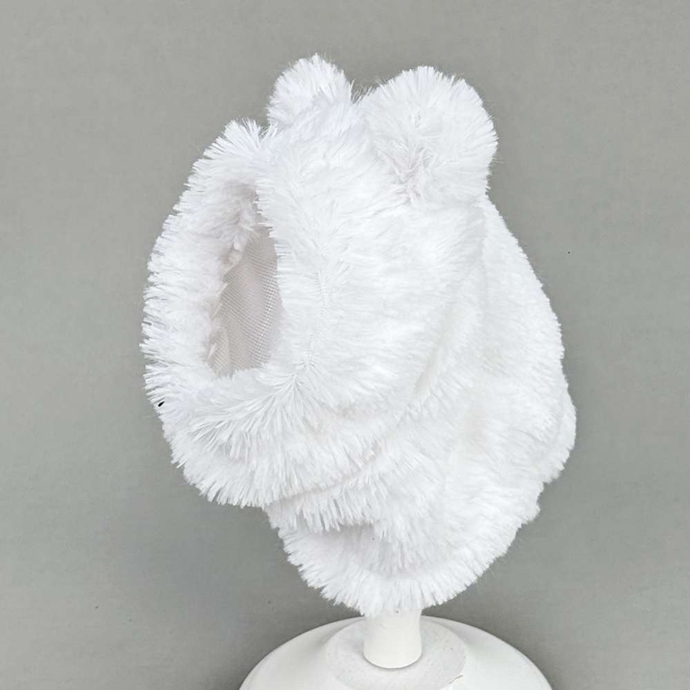 Шапка для собаки Капор Puffy Гамми Белый