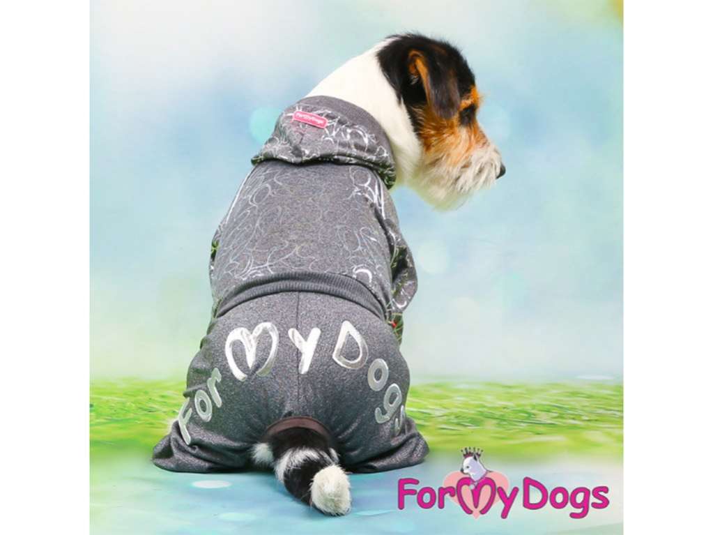 Костюм для собак трикотажный ForMyDogs Металлик