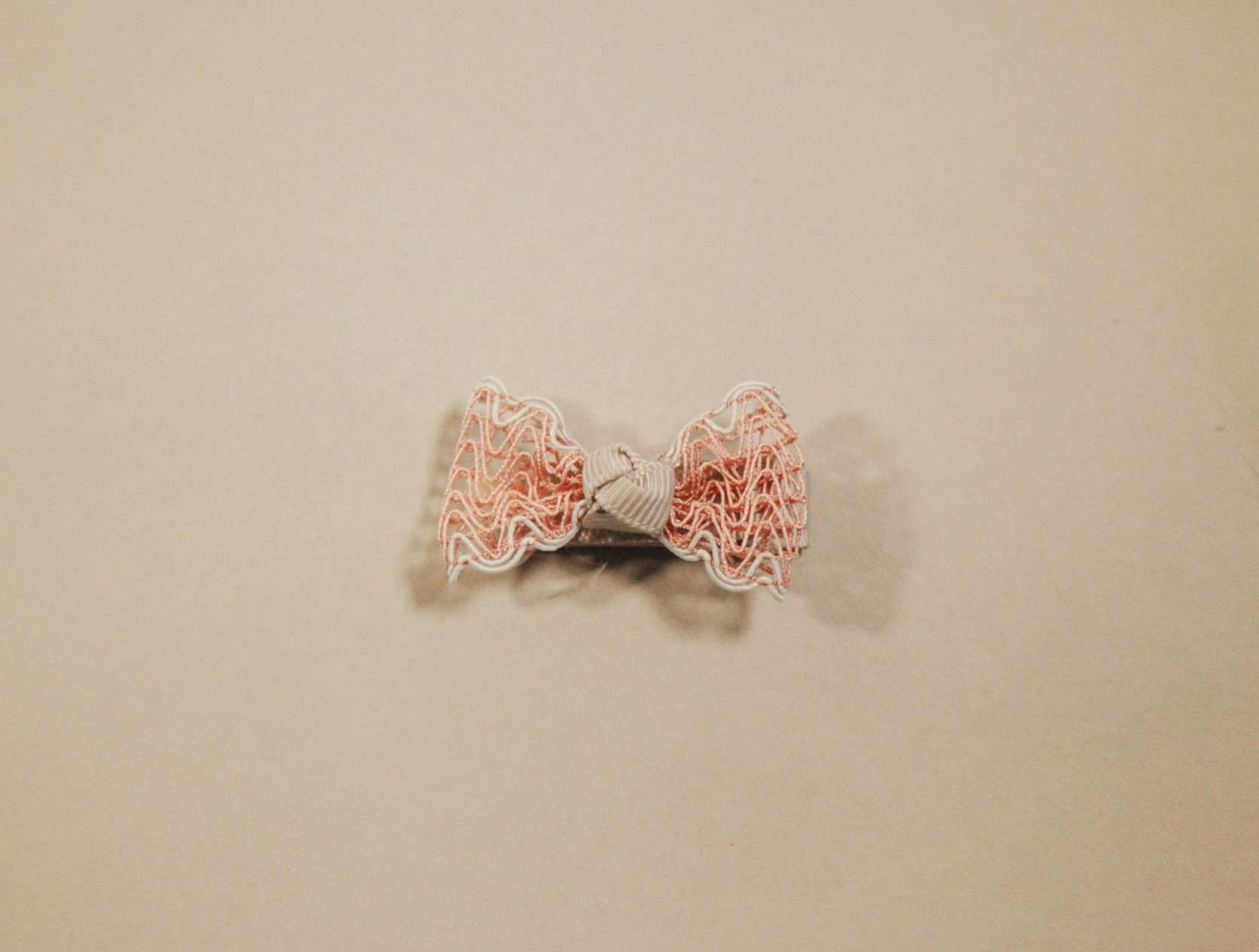 Заколка для собак Зажим Ажурный бант