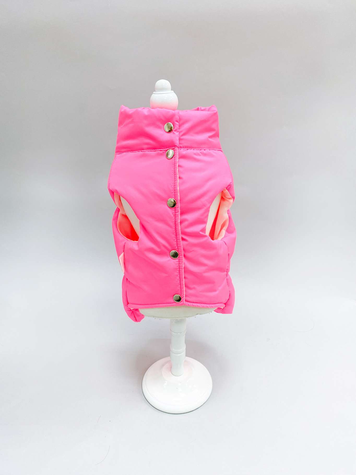 Жилетка Puffy Рич розовая