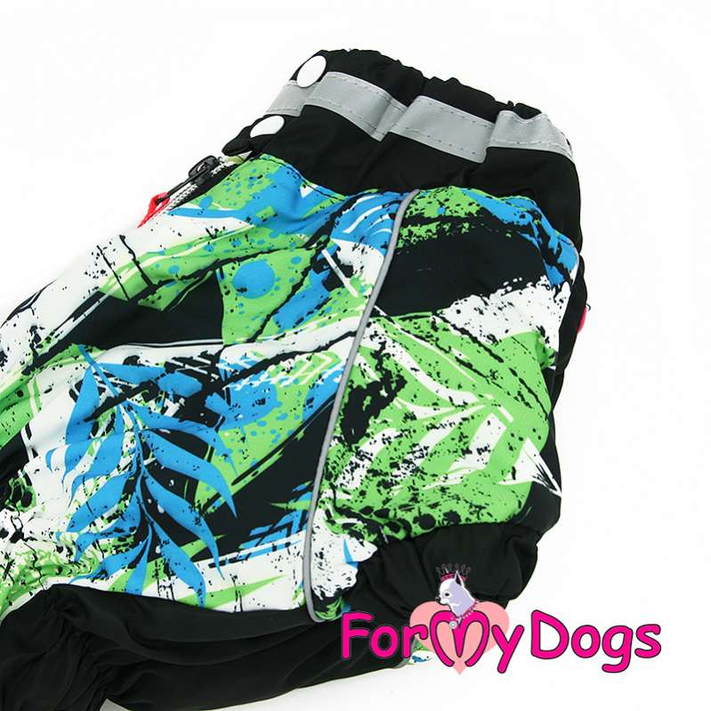 Комбинезон для таксы и корги ForMyDogs Листья