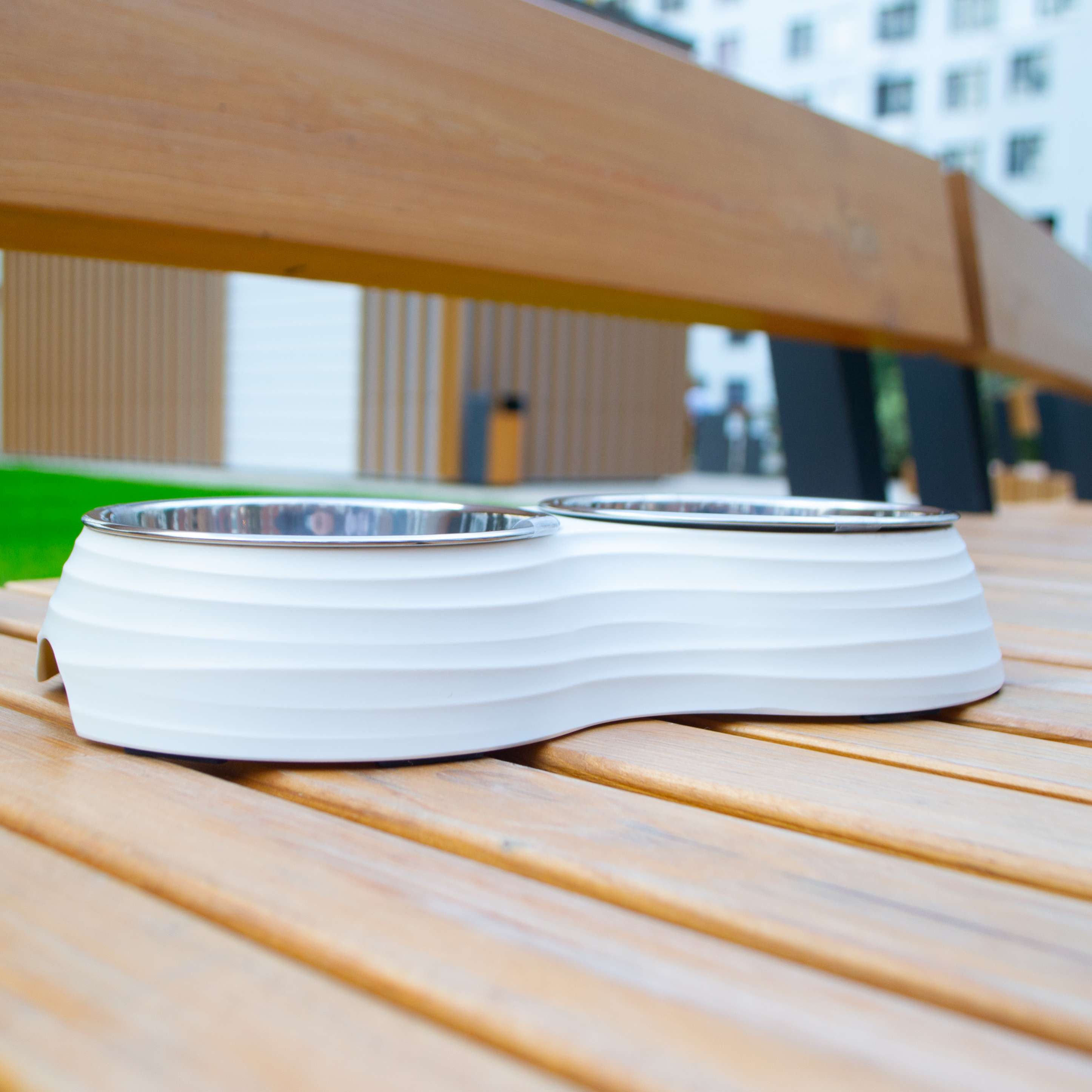 Миска для собак на подставке Дуэт