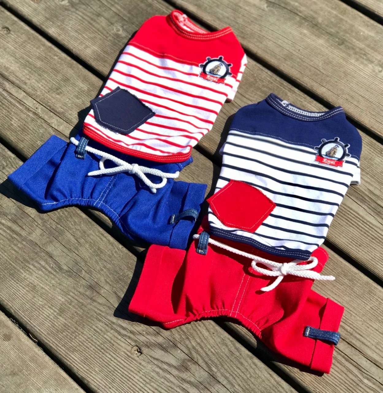 Шорты для собак Premium Якорь