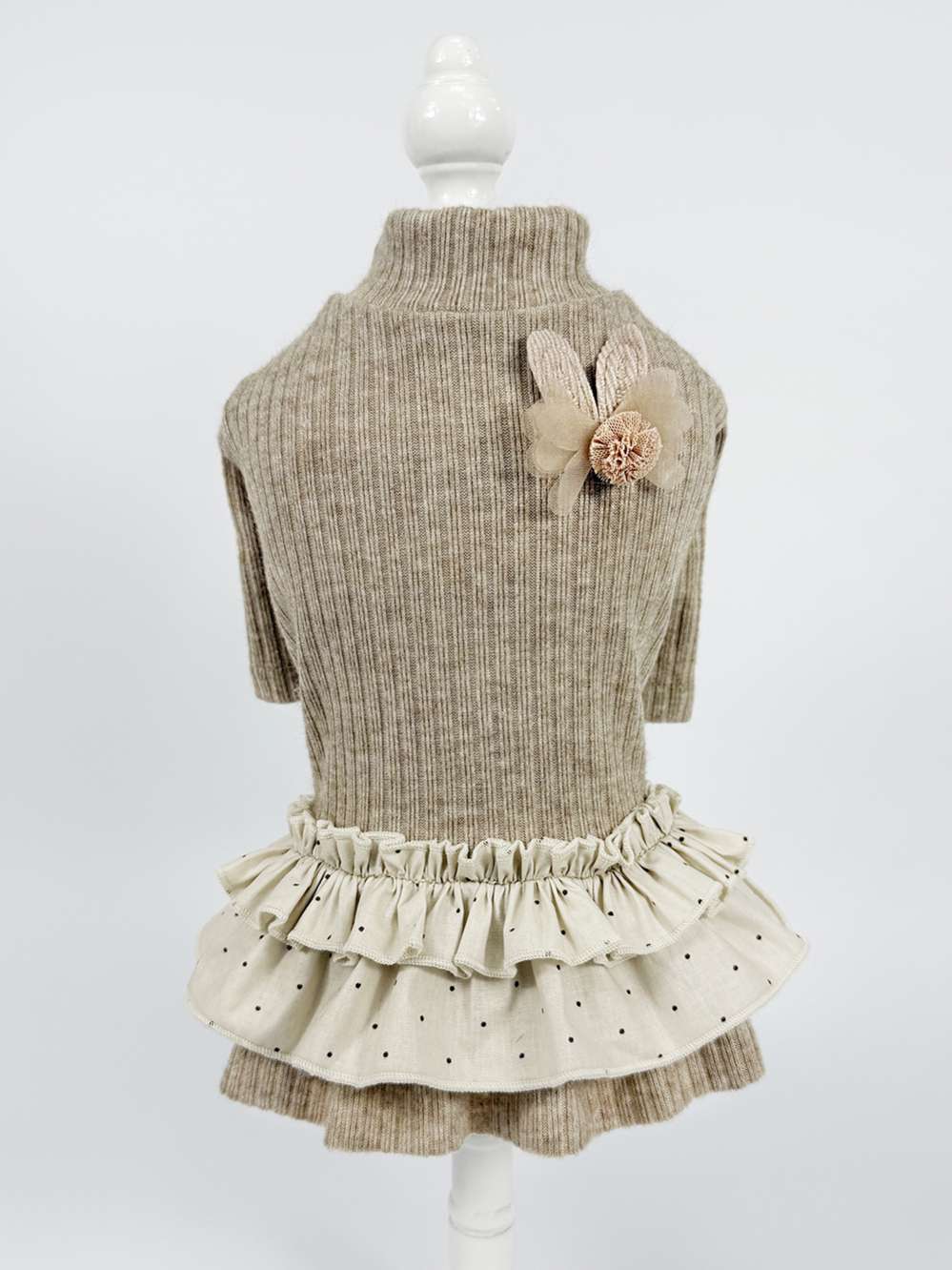 Платье для собак Puffy Лапша Латте