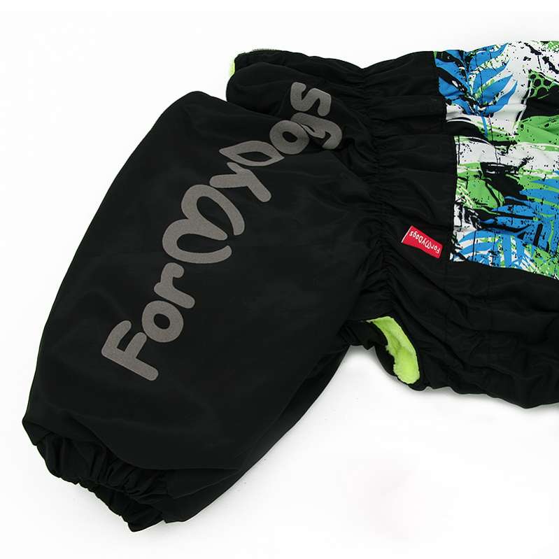 Комбинезон для собак на широкую грудь ForMyDogs Листья