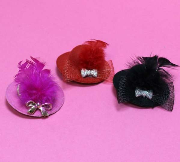 Заколка для собак Шляпа