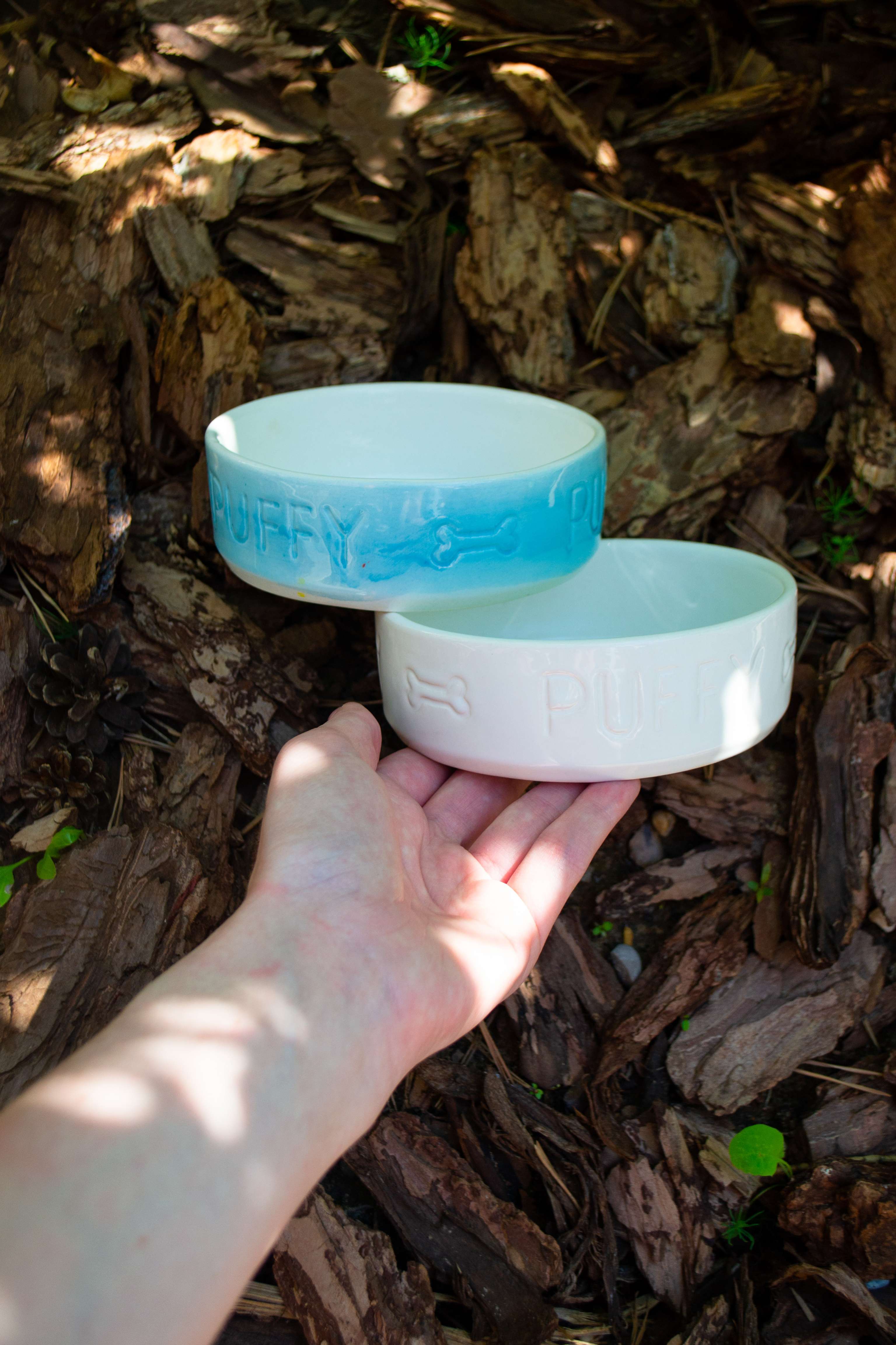 Миска для собак фарфоровая для собак Puffy Арт