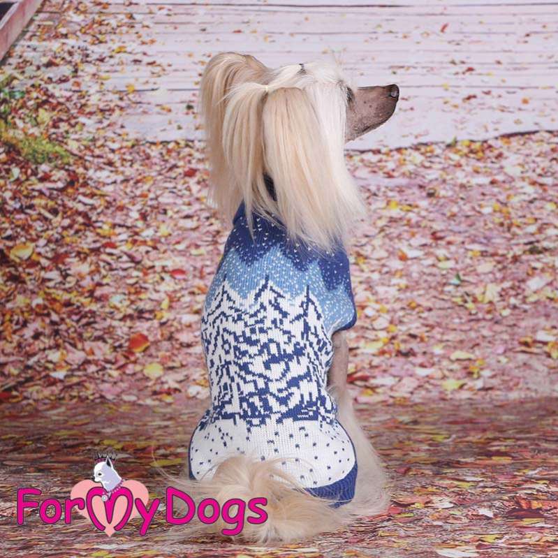 Свитер для собак ForMyDogs Зимний лес