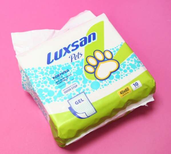 Пеленки для собак Luxsan с гелем 40 60 10 шт
