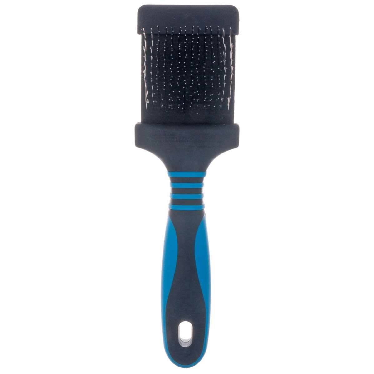 Пуходерка для собак двухсторонняя гибкая мягкий и жёсткий корд