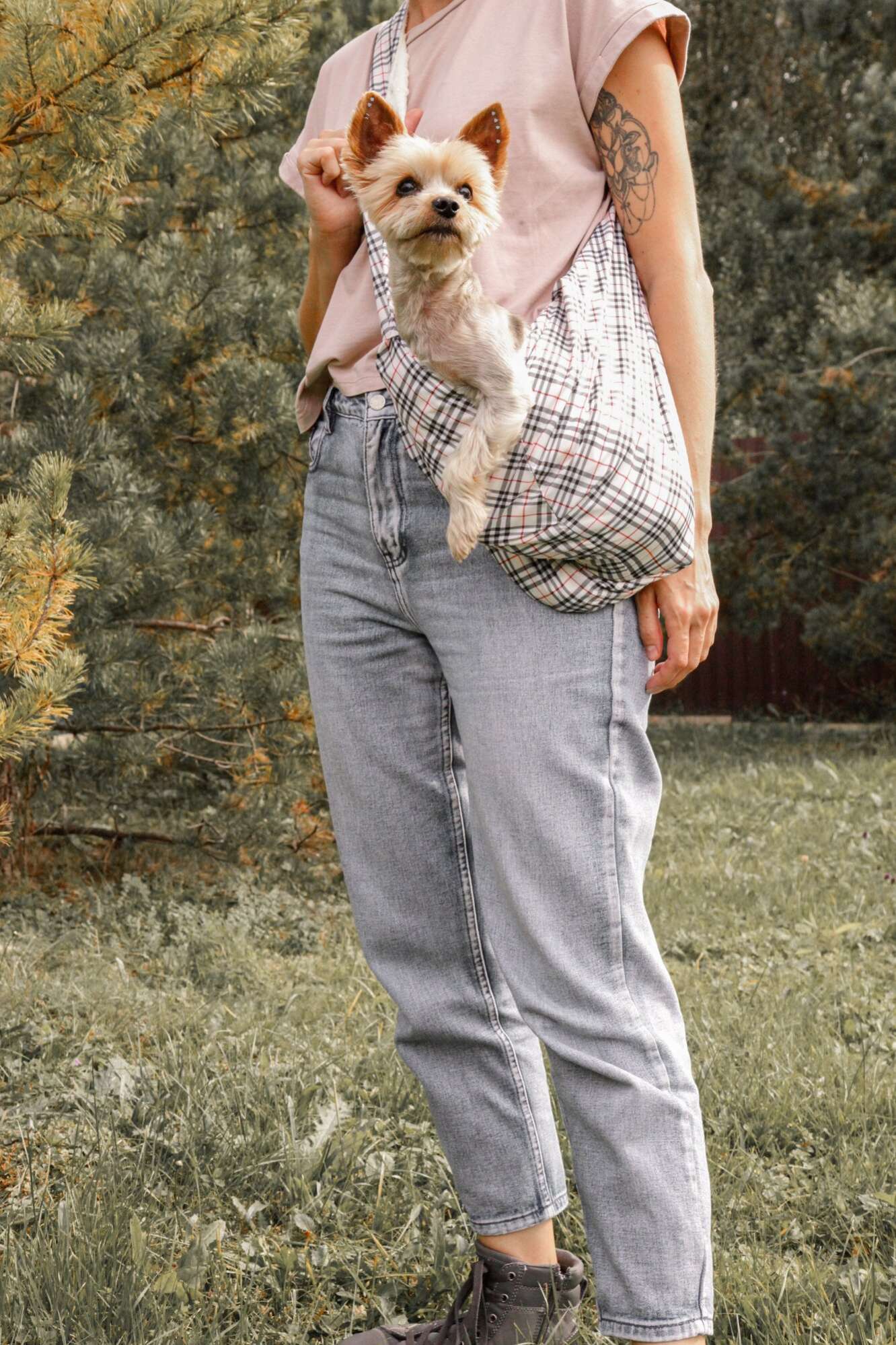 Сумка для собак Гамак Puffy Burberry