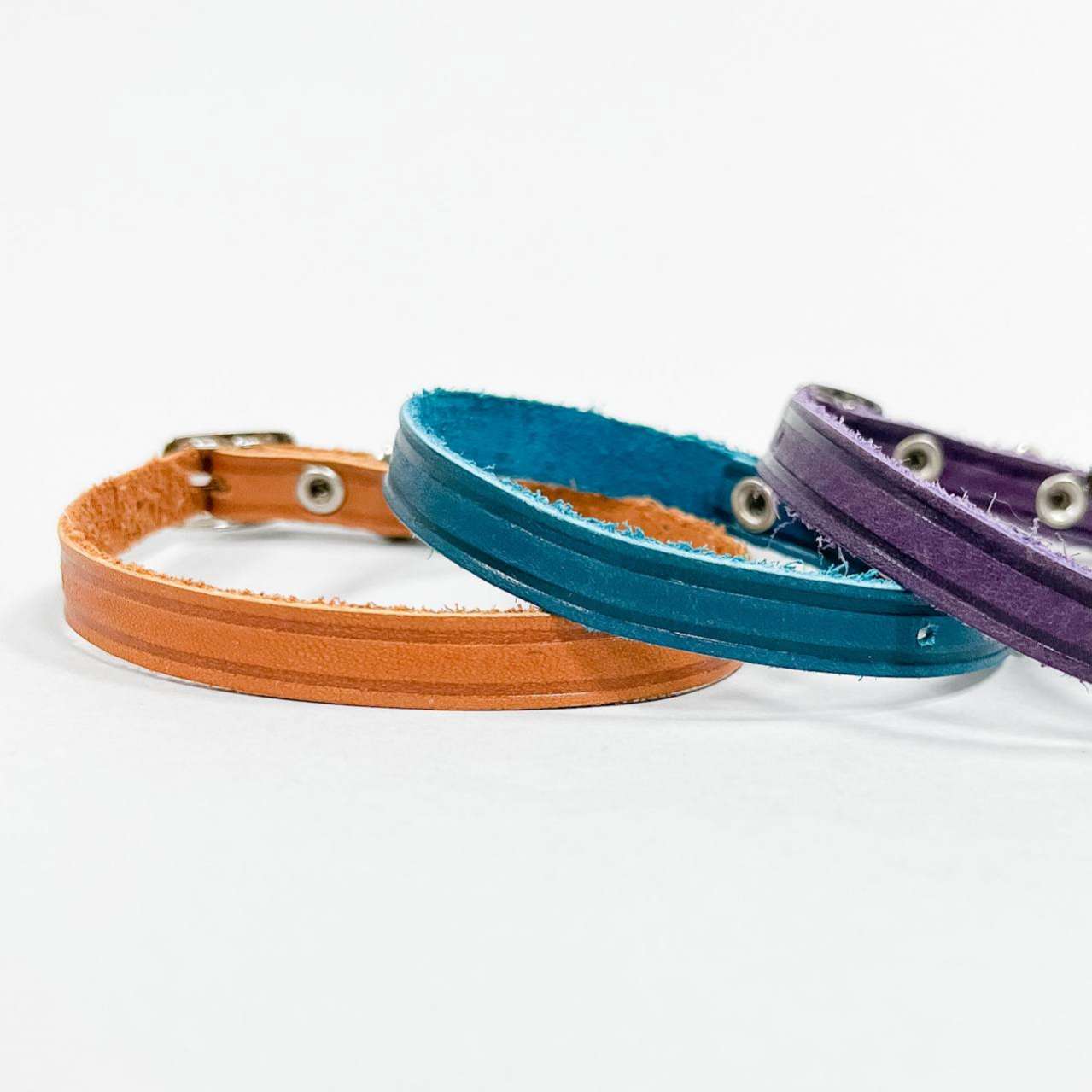 Кожаный ошейник для собак Паппи