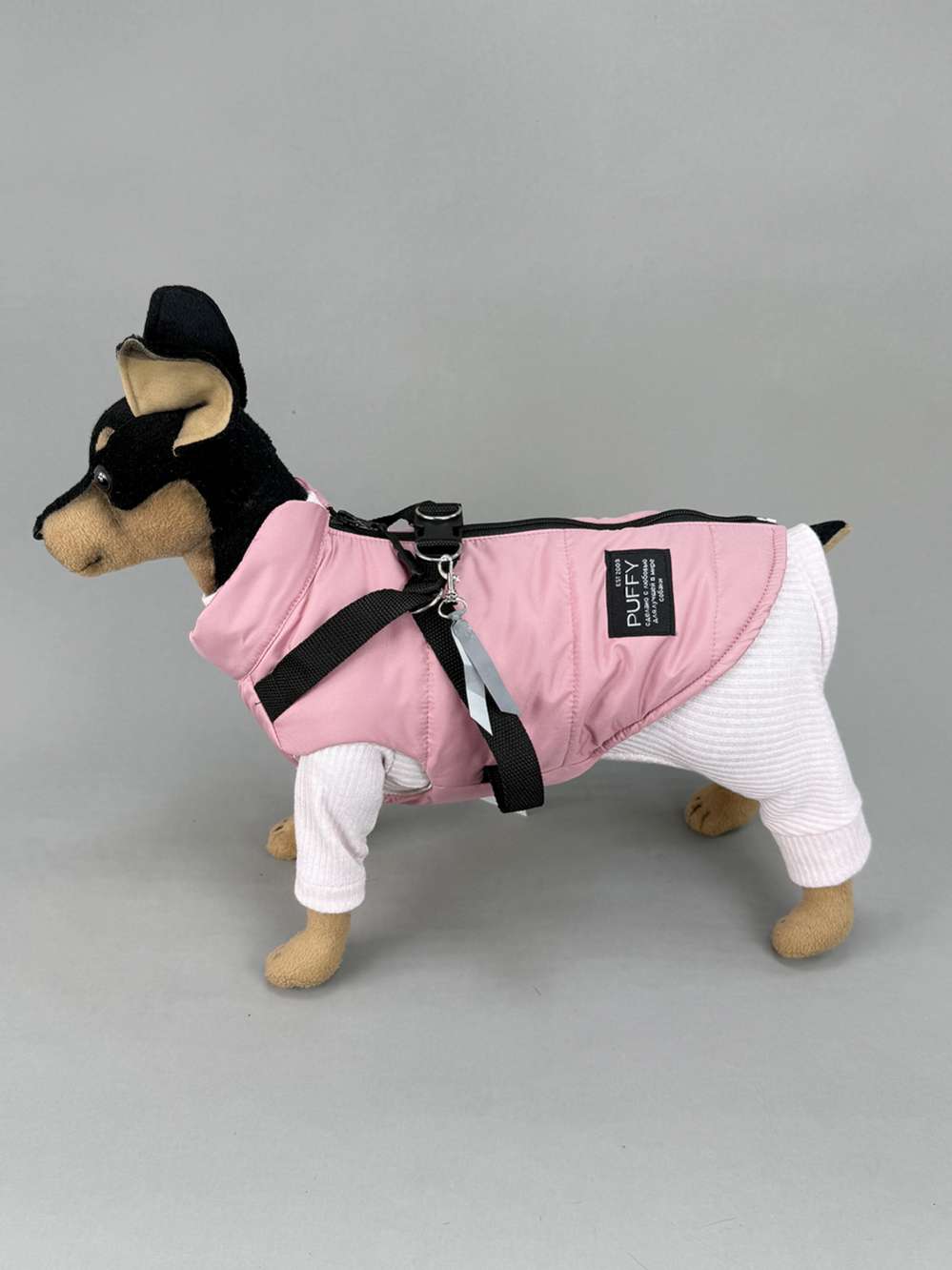 Костюм-боди для собак Puffy Лапша Розовый
