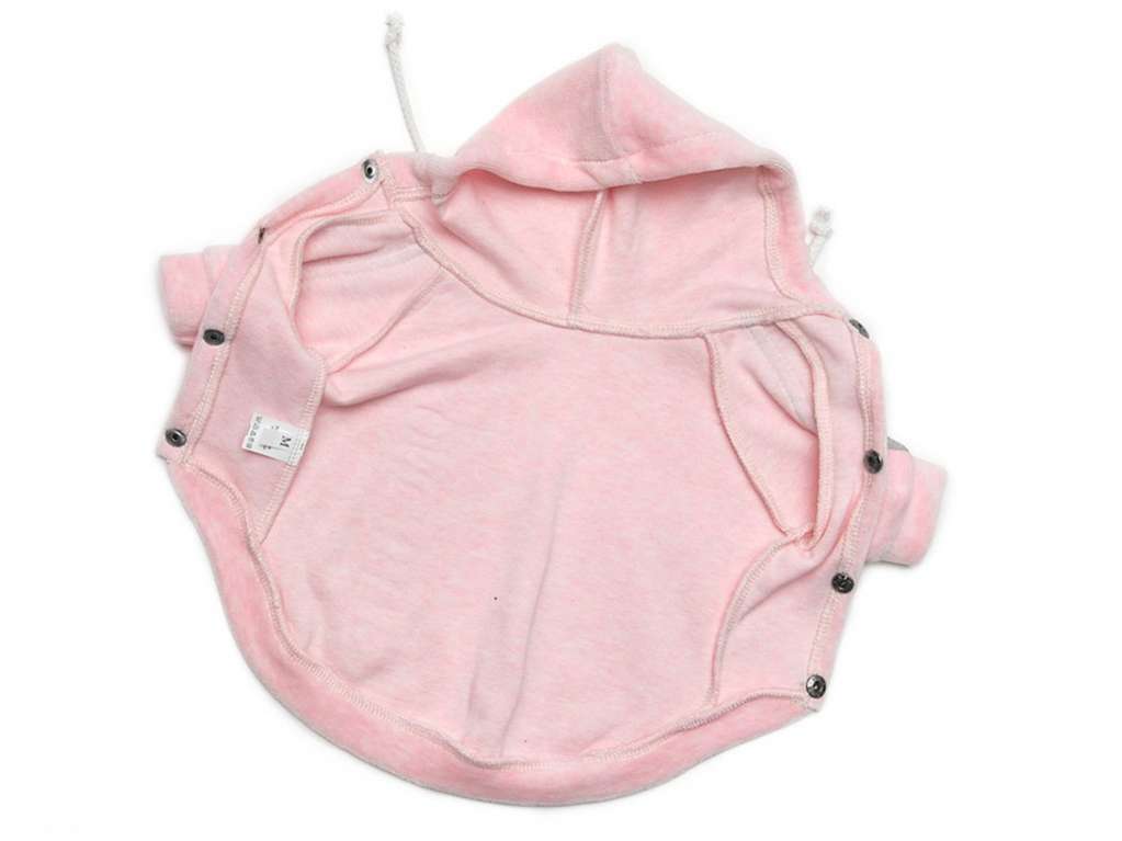 Толстовка для собак велюровая Premium Уличный стиль