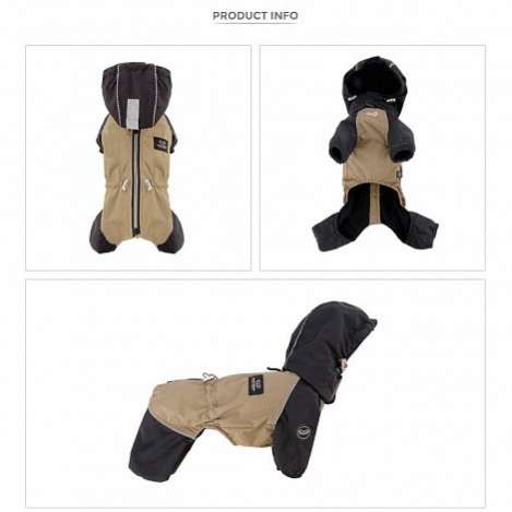 Дождевик для собаки утепленный PA Осень