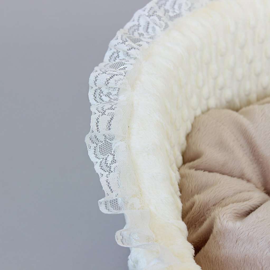 [Лежак] Лежанка для собак Puffy Пломбир