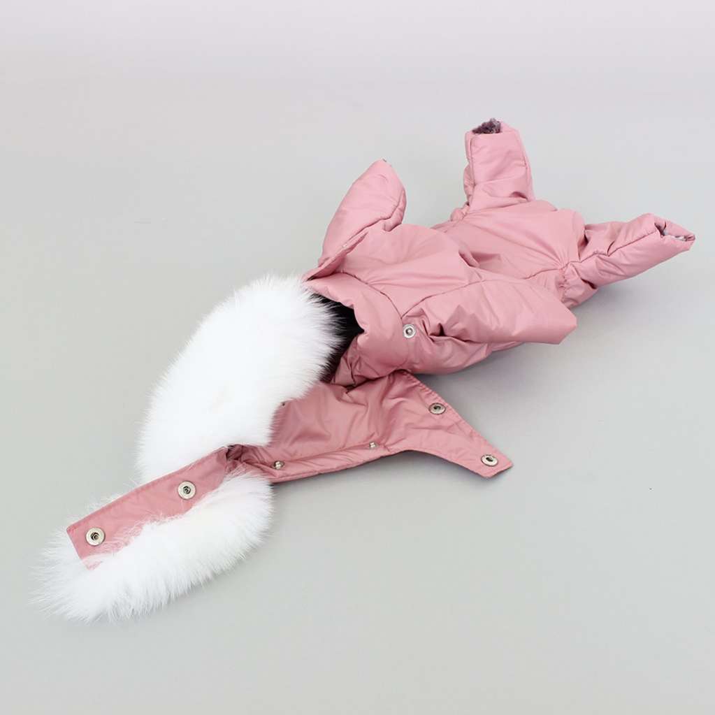 Комбинезон для собак Северное сияние Пудра