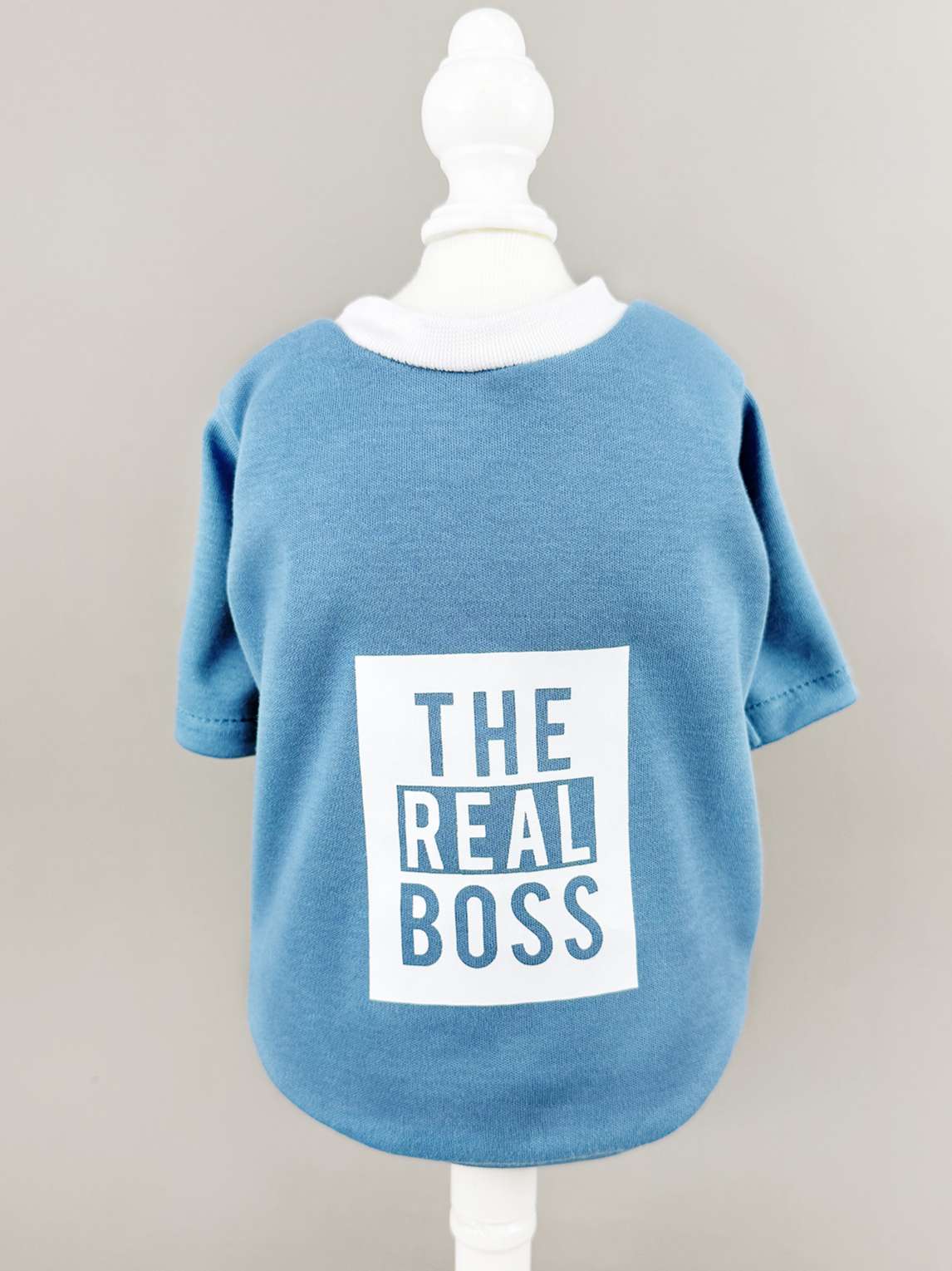 Футболка для собак Puffy Босс голубая