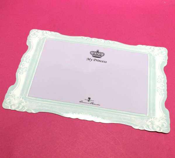 Коврик под миску для кошек и собак Графиня