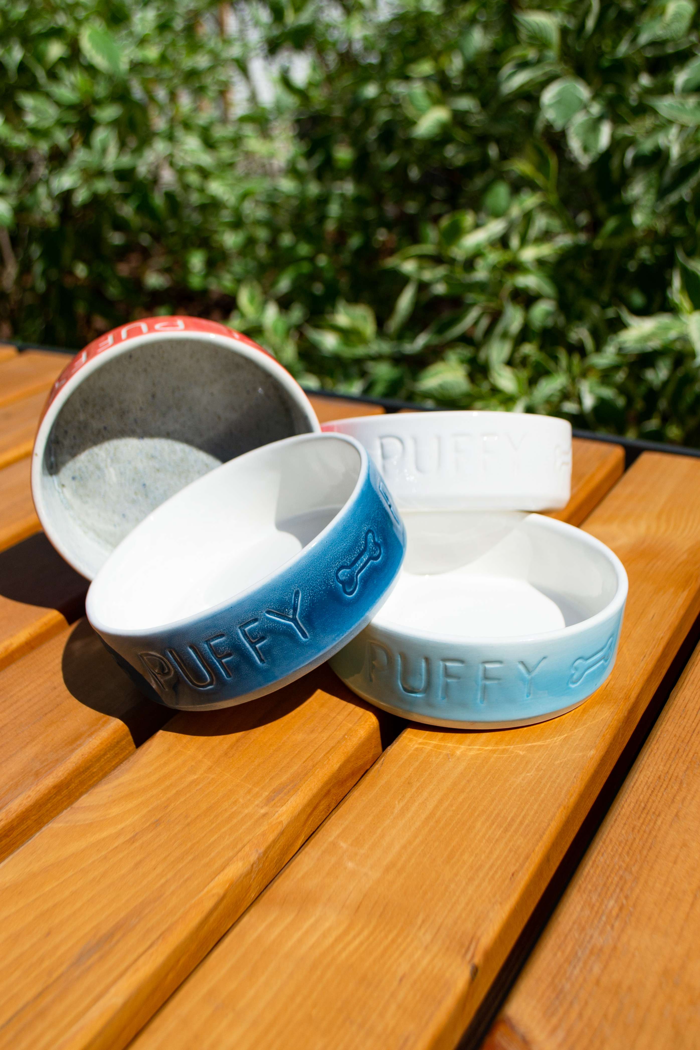 Миска для собак фарфоровая для собак Puffy Арт