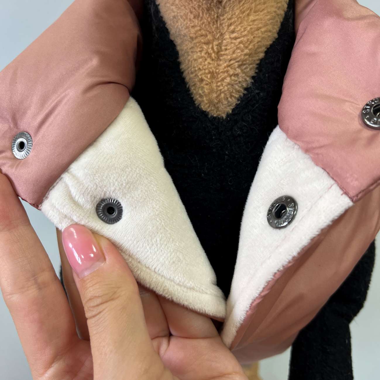 Жилетка для собаки Puffy Флеш Дым-коралловый