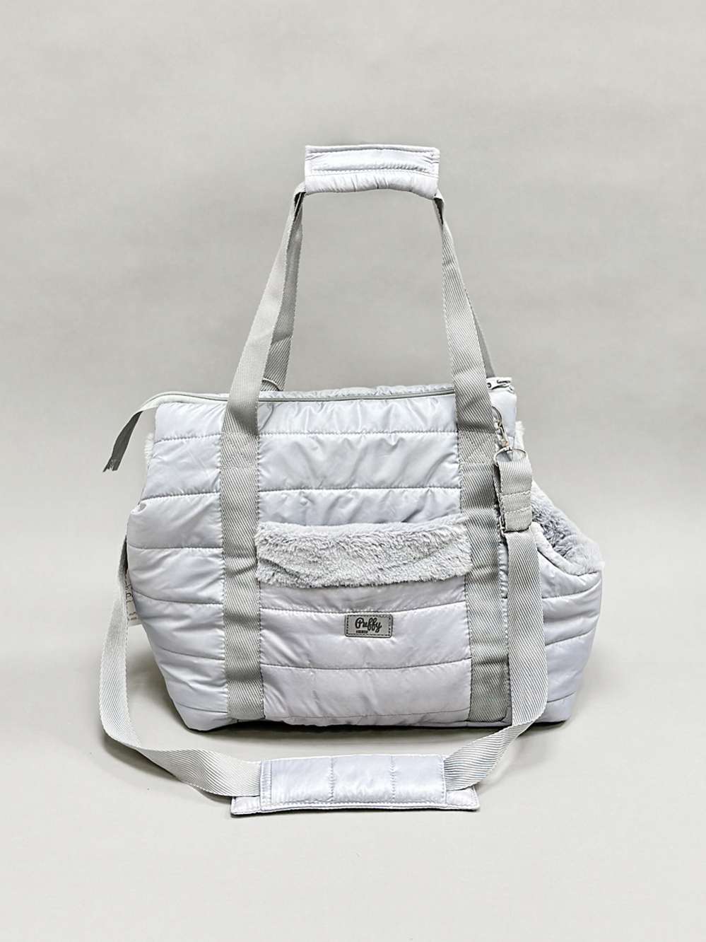 Длинная регулируемая ручка на плечо Дакота серая