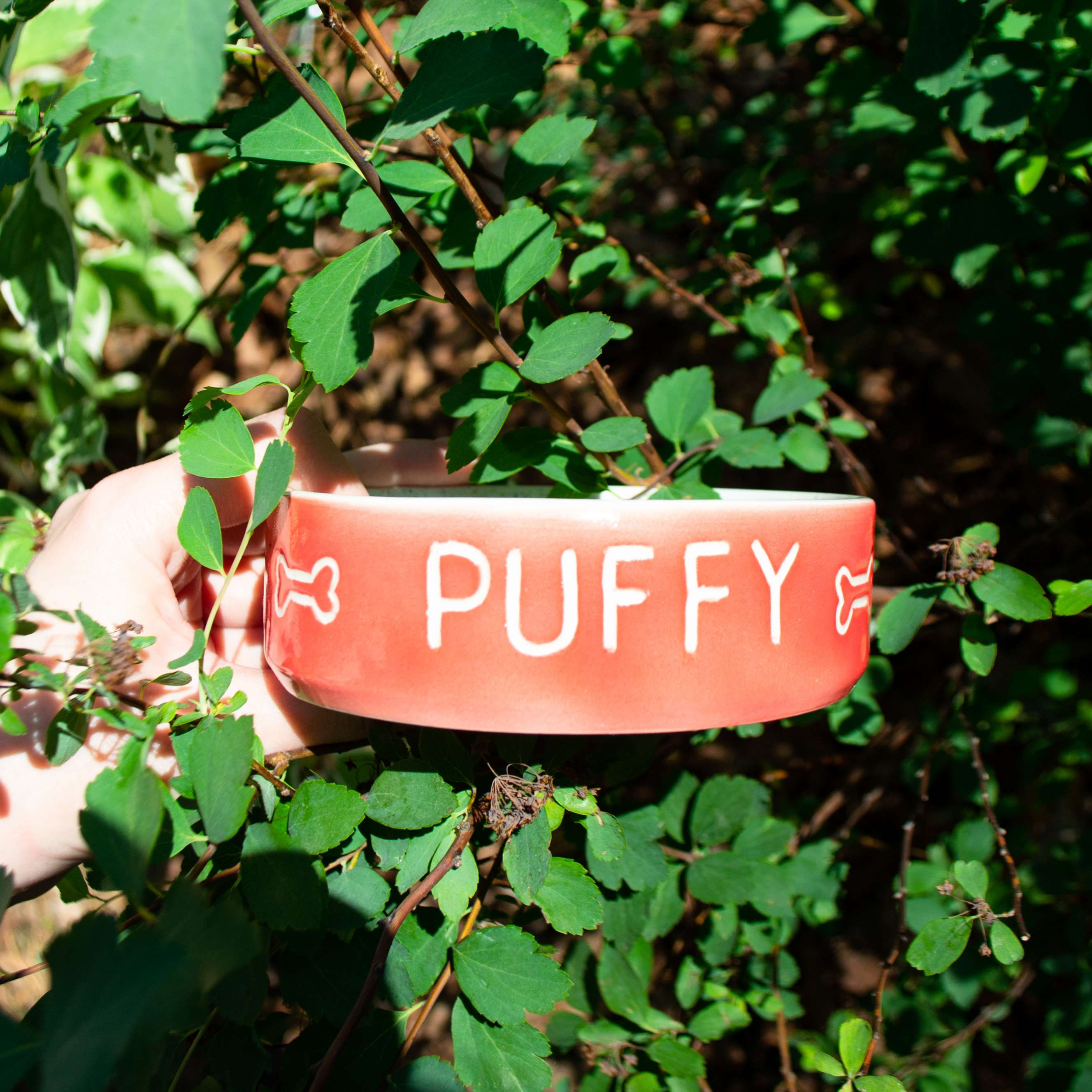 Миска для собак фарфоровая для собак Puffy Арт