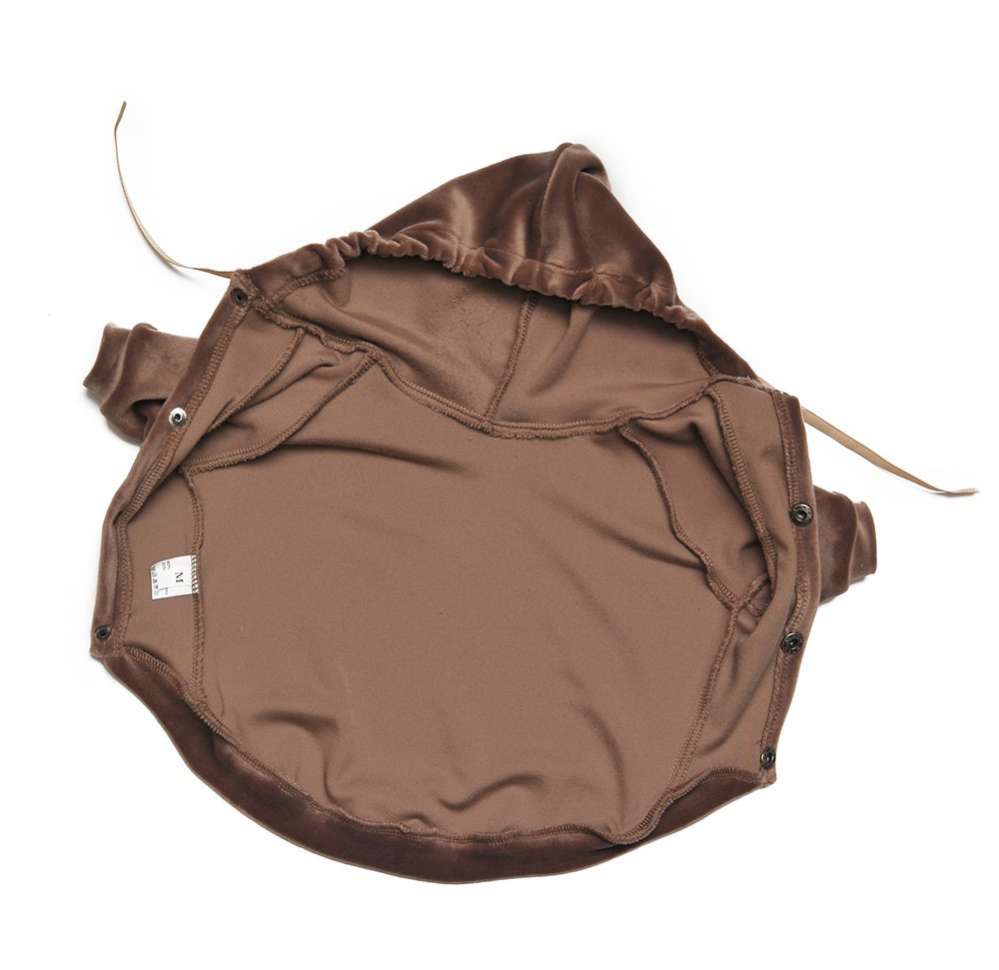 Толстовка для собак велюровая Premium Crown