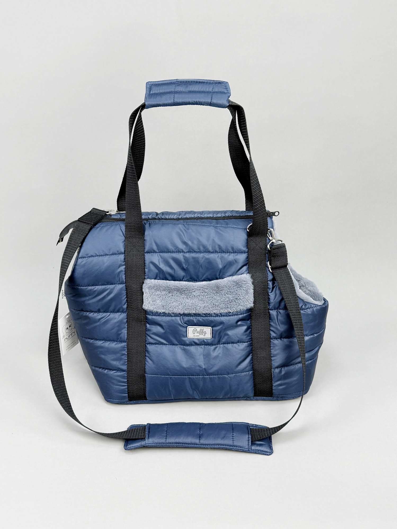 Длинная регулируемая ручка на плечо Дакота синяя