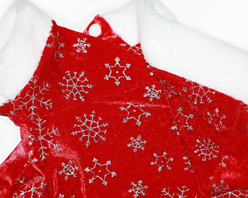 Новогодний костюм для собаки Дедушка Мороз