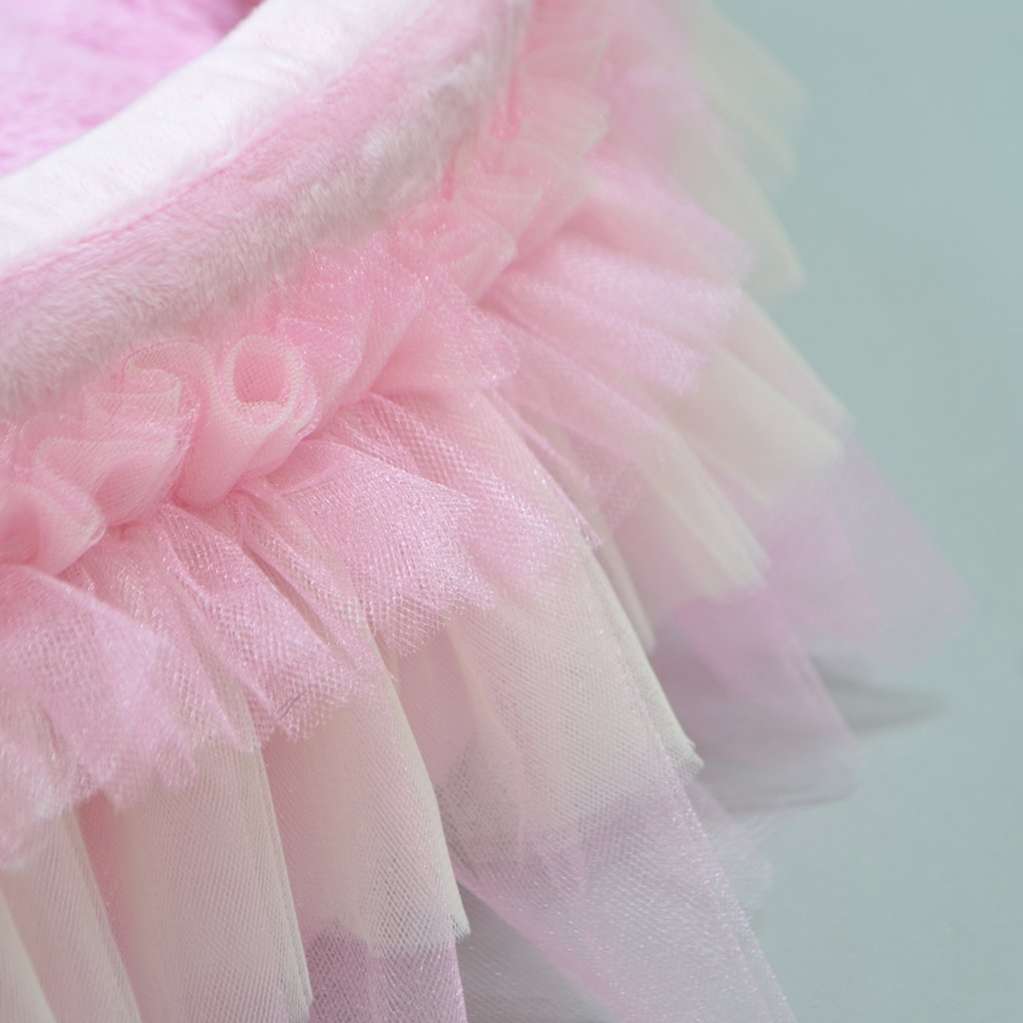 [Лежак] Лежанка для собак со спинкой Puffy Барби