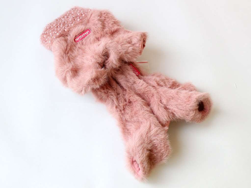 Комбинезон для собак шубка ForMyDogs Жемчужина