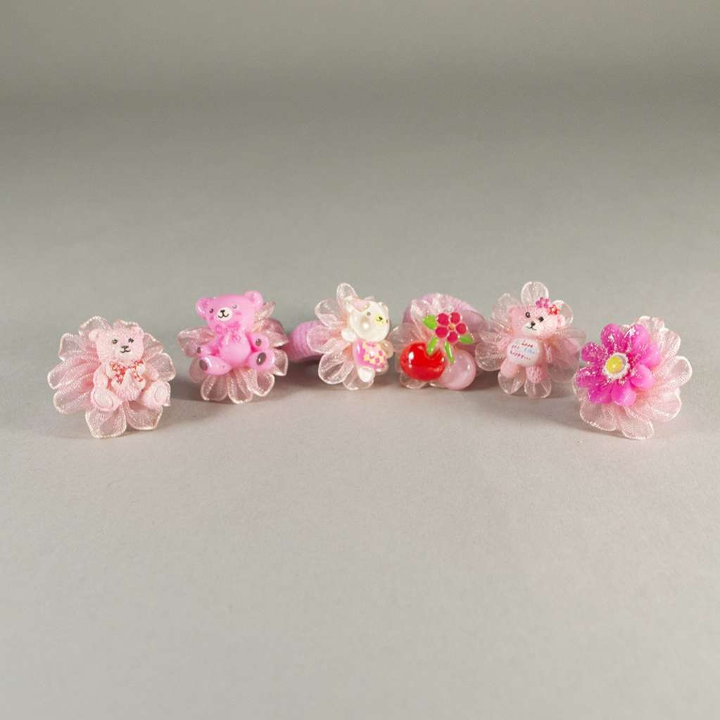 Резинка для собак трикотажные Фьюжн с рюшей